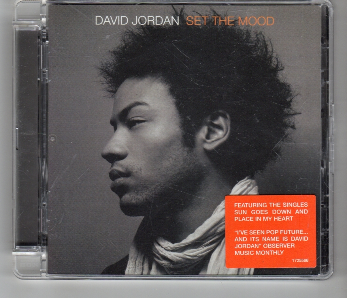 (HJ471) David Jordan, Set The Mood - 2007 CD