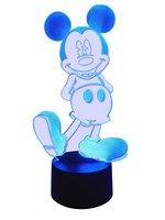 3D Led-Lampe Niedliche Kinderzimmerlampe Nachttischlampe Mehrfarben Tischleuchte