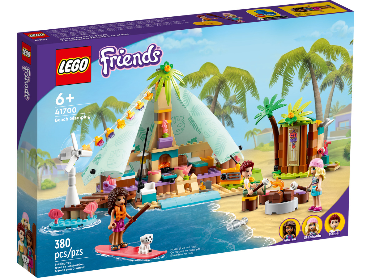Lego Friends 41700. Glamping en la Playa. Más de 6 años. 380...