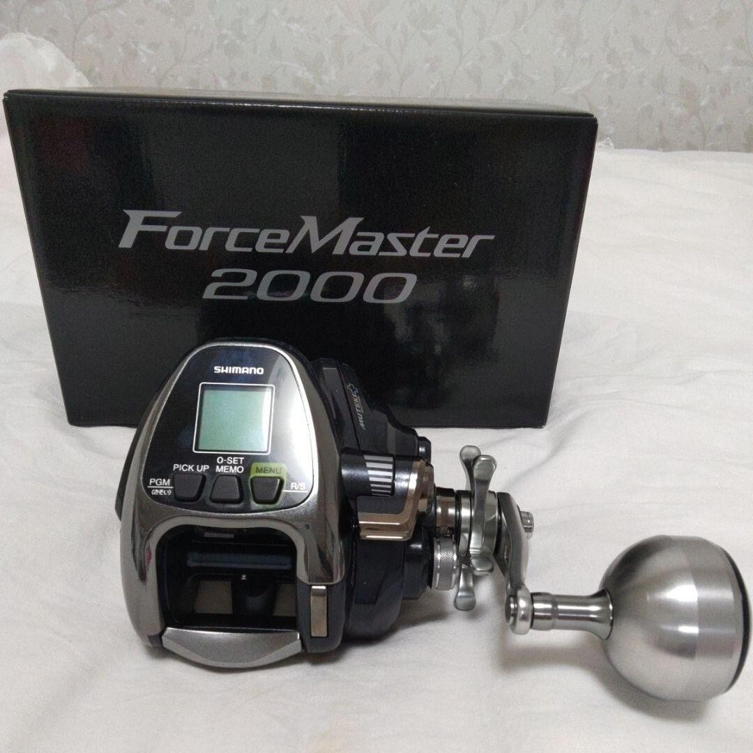 SHIMANO - 16フォースマスター 2000 Shimano 16 Force Master 2000 with all accessories. normal