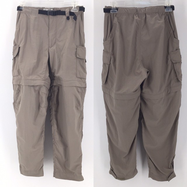 REI Convertible Hiking Pants Womens Sz 6 Petite UPF 30+ Outdoor Khaki