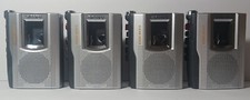 Lot of 4 Sony TCM-150 Handheld Cassette Voice Recorders For Parts Or Repair