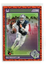 DAK PRESCOTT #73 2024 PANINI SCORE-A-TREAT COWBOYS ORANGE PUMPKINS