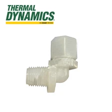THERMAL DYNAMICS 9-0007 FITTING 1/4 NPT TO 1/4 COMP 90 DEG