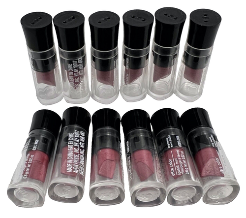 Lotto di 12 Campione Campione Rossetto Avon Vintage Trucco Ultra Colore Da Collezione - Foto 1 di 5