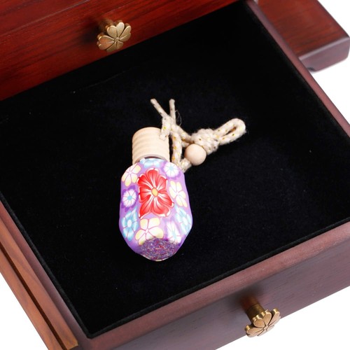 Large Elegant Wooden Armoire Jewelry Box Case Cabinet Ring Necklace Gift Storage - Picture 5 of 9