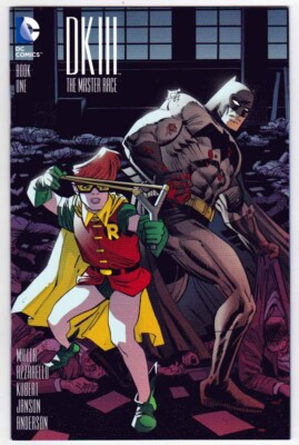 Dark Knight III The Master Race #1 (2015) Incentive Klaus Janson Variant Cover