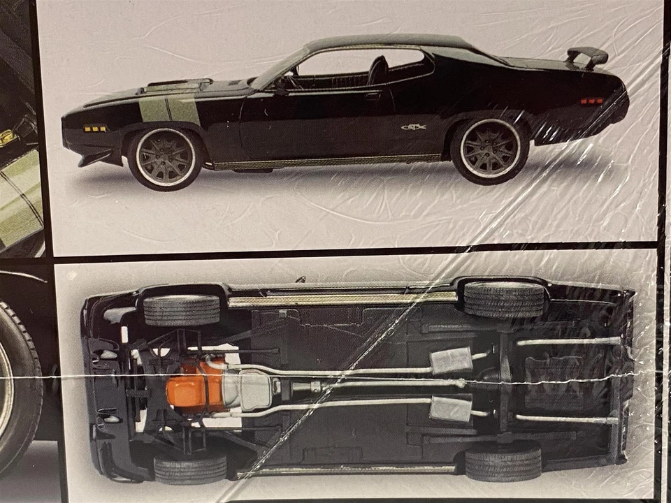 Fast And Furious Doms Plymouth GTX 1:25 Scala Modello Kit Revell 07692 - Immagine 3 di 4