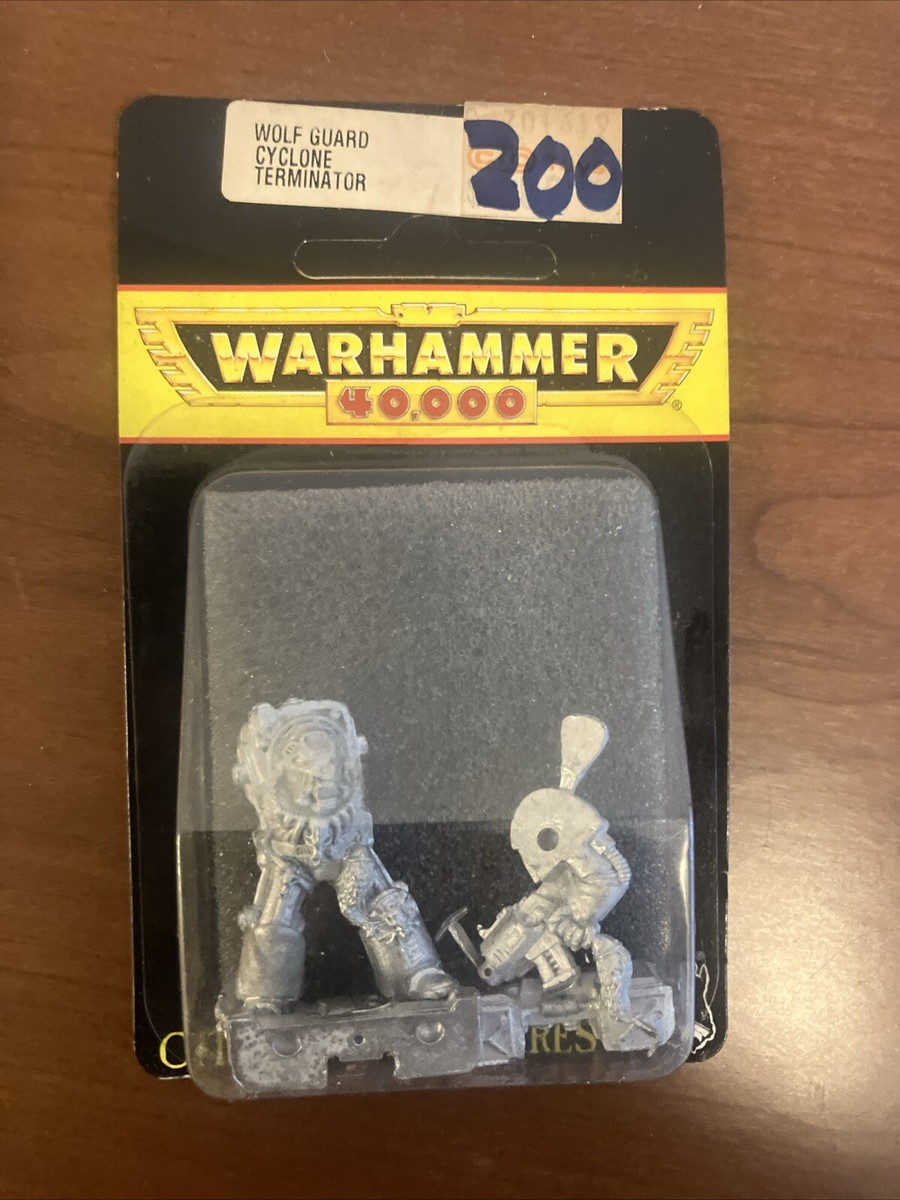 RARE Warhammer 40K Wolf Guard Dead Wing Cyclone Terminator
