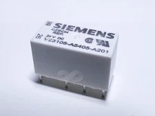 V23105-A5405-A201 Siemens Small PCB Signal Relay D2 24VDC DPDT 3A 8-Pin 400mW