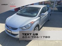 2012 Hyundai Elantra GL, BT Audio, Keyless Entry