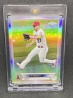 Mike Trout RARE REFRACTOR INVESTMENT CARD SSP TOPPS CHROME ANGELS MVP HOF MINT