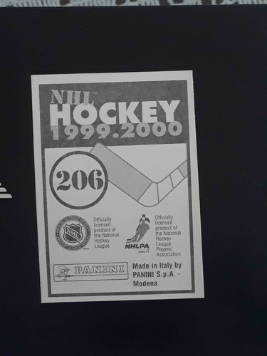 Panini NHL Hockey 1999 2000 99 00 ELIGE CUALQUIER PEGATINA CASI NUEVA/COMO NUEVA #201-360# - Imagen 13 de 297