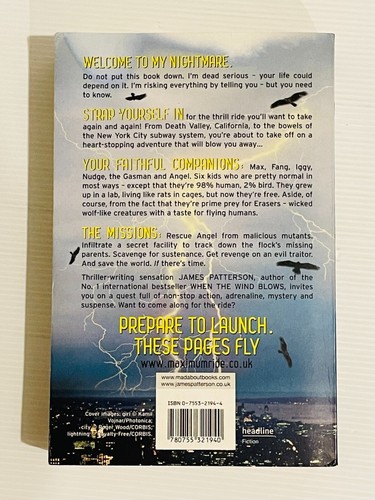 BUILD YOUR OWN BOOK BUNDLE - James Patterson -Thrillers/ Romance Buy 2, 3rd Free - Picture 285 of 963