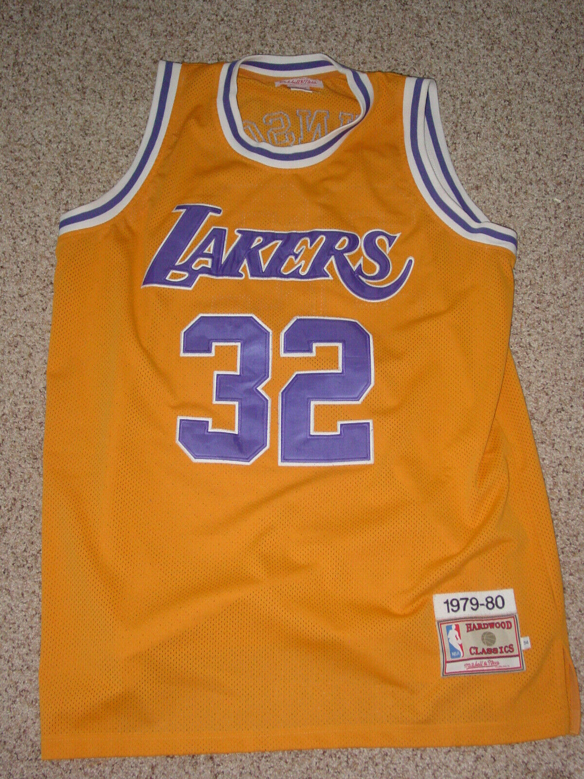 Mitchell & Ness 1979-80 Lakers Magic Johnson #32 Purple Jersey