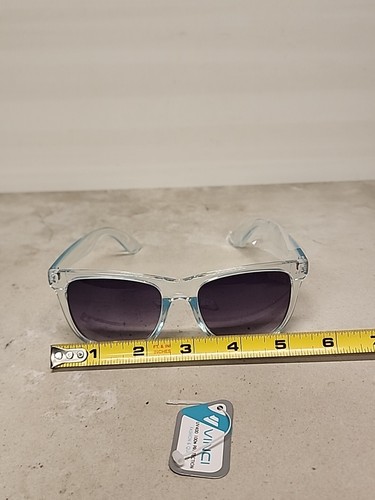 Gafas de sol transparentes U5 Vinci lentes redondas tintadas negras #15 MS3 - Imagen 6 de 7