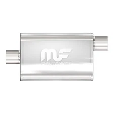 Magnaflow 11226 Stainless Muffler 2.5"  Offset Inlet/Center Outlet 14" Long Body