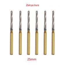 6pcs Dental Tungsten carbide Surgical Bur FG Zekrya Drills extraction Burs 25mm