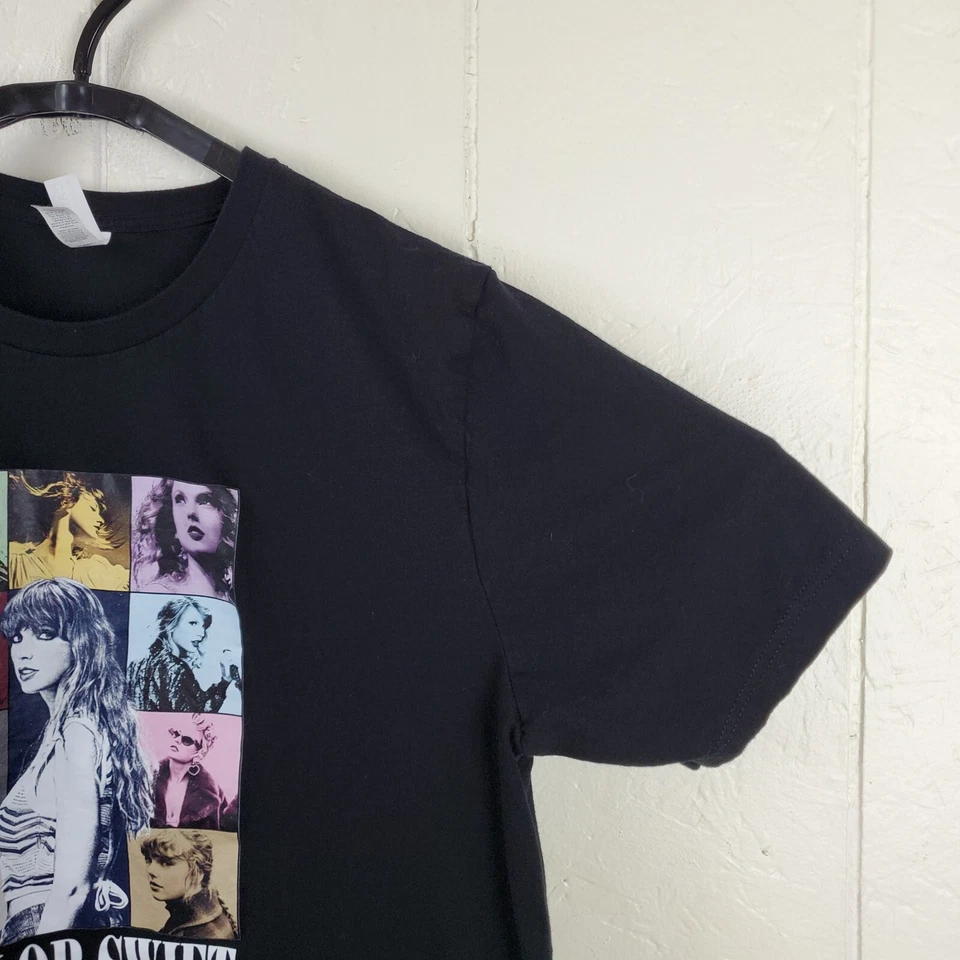 Taylor Swift The Eras Tour Shirt Womens Extra Large Black Crew Neck Short Sleeve - Image 4 of 4