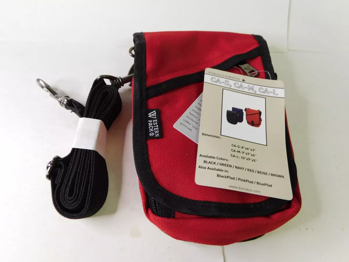 BLACK & RED UTILITY & CAMERA DUFFLE BAG