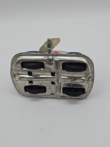 Volkswagon VW Beetle Tinplate Wind-up Vintage Ambulance good condition and works - Picture 6 of 8
