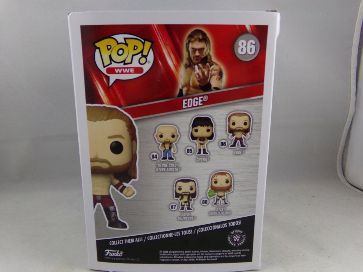FUNKO POP WWE 86 EDGE エッジ Funko Pop! Vinyl: WWE - Edge #86 for sale online | eBay