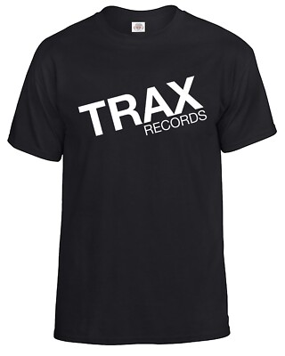Neu TRAX Records T-Shirt Herren Chicago House Acid-House Geschenk S bis 5XL Tee Top