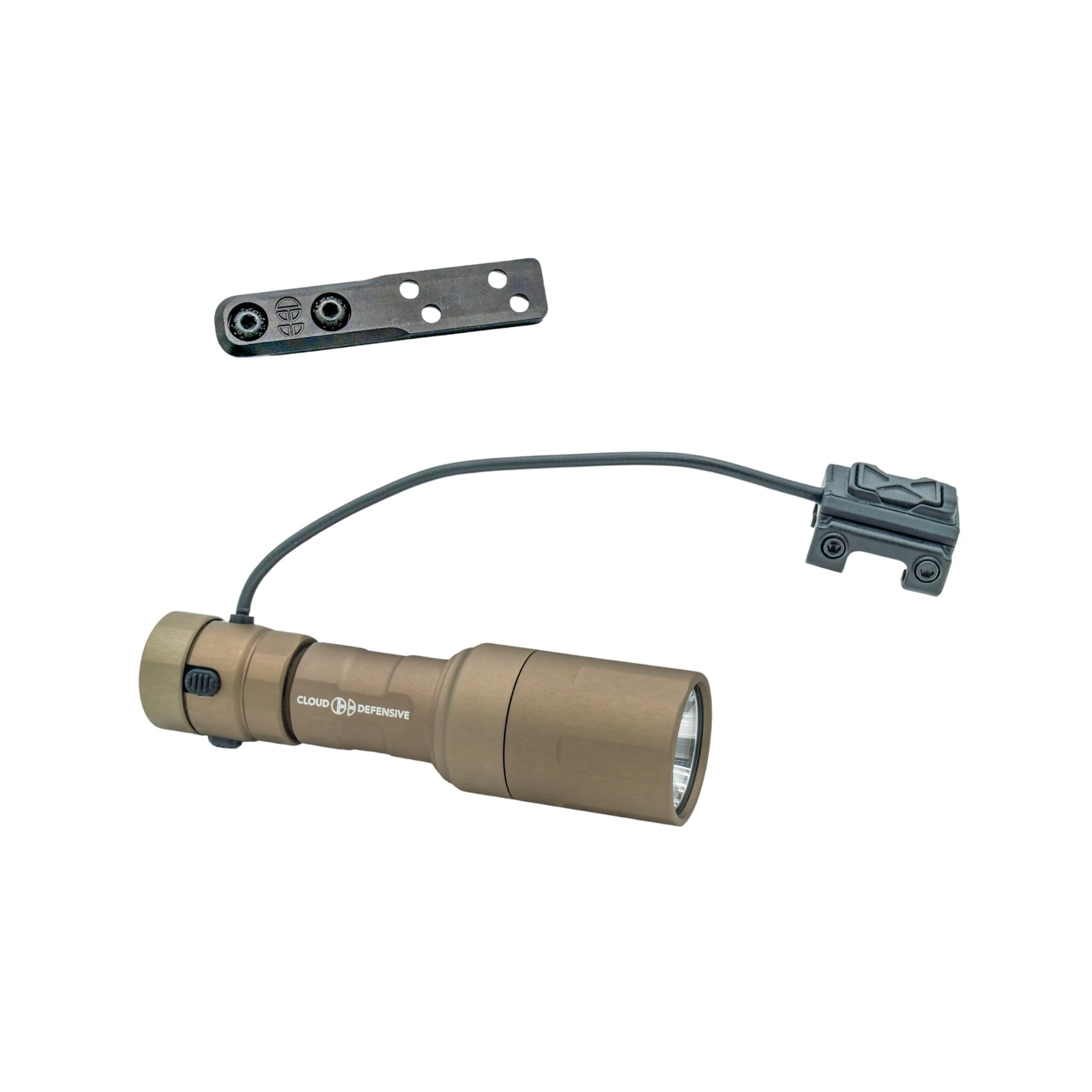 Cloud Defensive REIN Micro Dual Fuel Tactical Picatinny Mount Weapon Light for Enhanced Performance and Durability-image