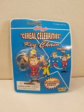 Fun 4 All  Kellogg's Cereal Celebrities  Snap Crackle Pop Key Chain   New in Box