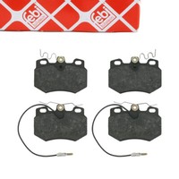 febi BremsbeläGe + Warnkontakt FüR Citroen C15 Visa Peugeot 205 1 2 309 Vorne