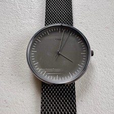 Fossil Watch Gunmetal Stainless Steel FS5470 Essentialist 42mm Watch With Case
