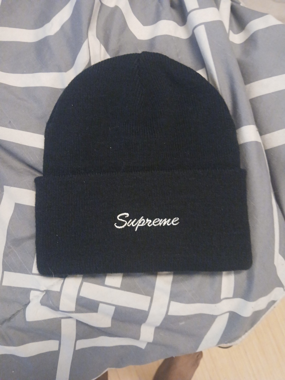 Supreme x New Era FW21 Black Box Logo Beanie