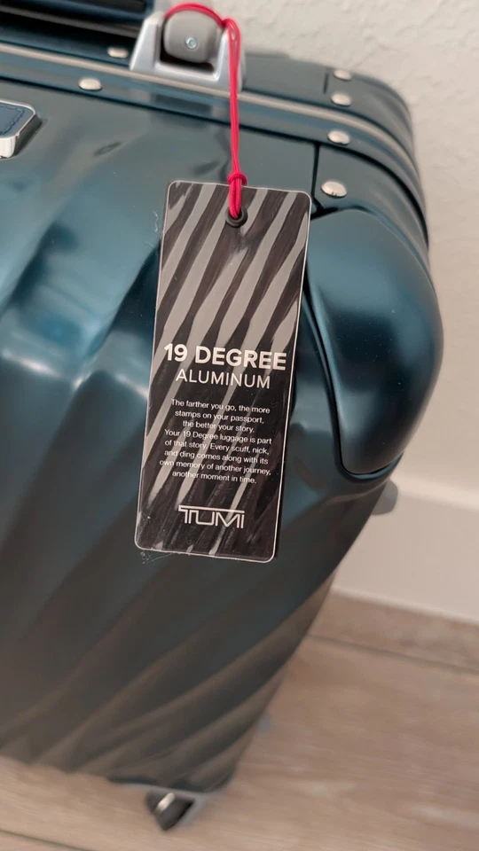 NWT Tumi 19 Degree Aluminum 22" International Carry-On in Dark Denim $1195. - Image 3 of 4