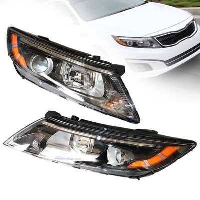 For 2014-2015 Kia Optima Halogen Headlight Projector Headlamp(s)  Side