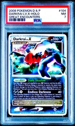 Darkrai LV.X 104/106 Great Encounters Holo