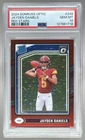 1718 Jayden Daniels 2024 Panini Donruss Optic #248 Red Stars Rated Rookie PSA 10