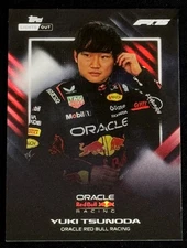 2025 Topps Lights Out Formula 1 Yuki Tsunoda Drivers Portrait Red Bull!