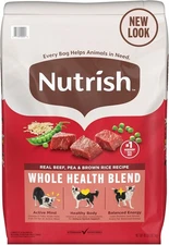 Rachael Ray Nutrish Real Beef, Pea, & Brown Rice Recipe Dry Dog Food 40-lb bag