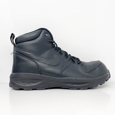 Nike Boys Manoa Leather BQ5372-001 Black Lace Up Ankle  display picture 2