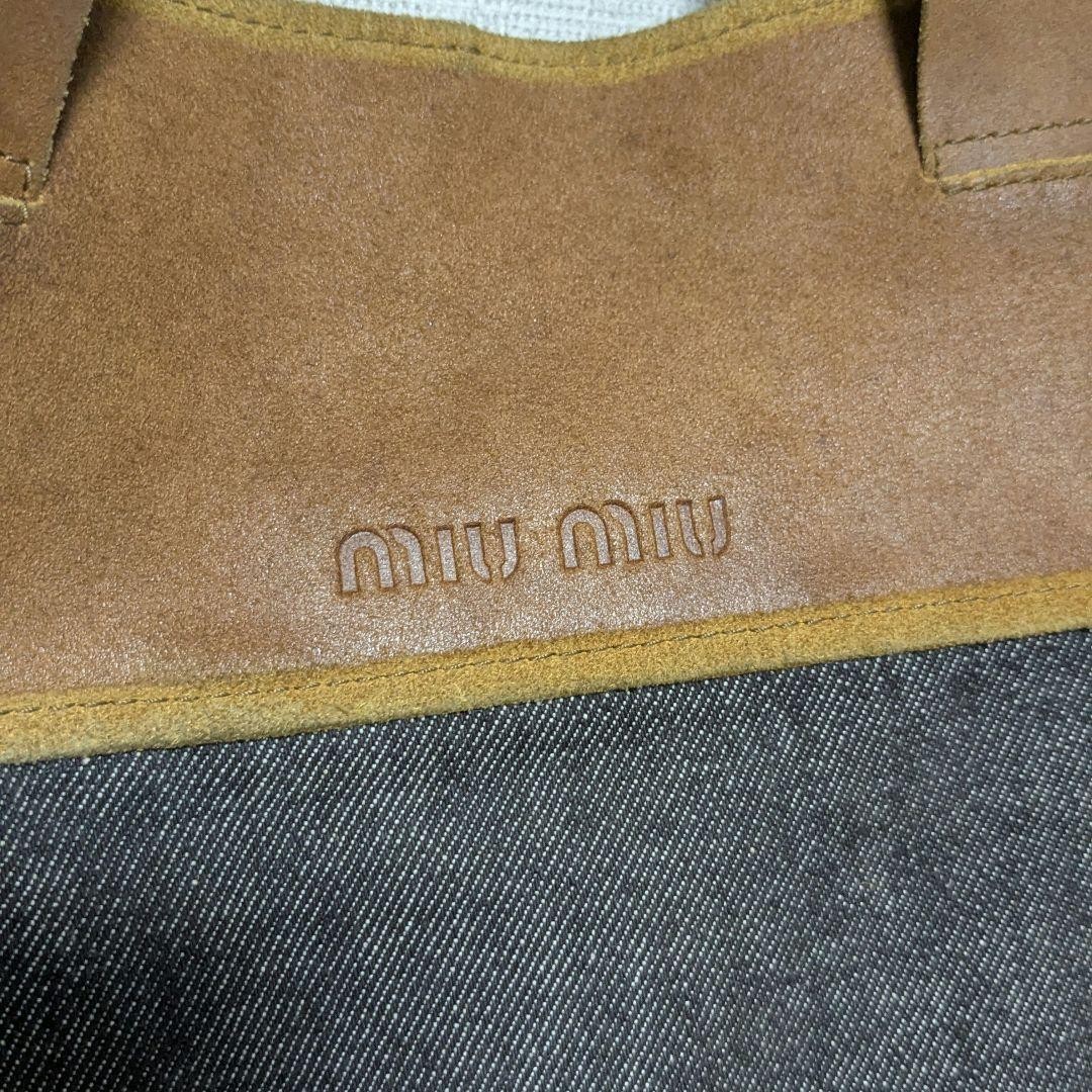 00s Miu Miu Archive Suede Denim Bag | eBay