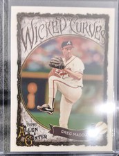 2025 Topps Allen & Ginter - Greg Maddux Wicked Curves #WC-17 Braves