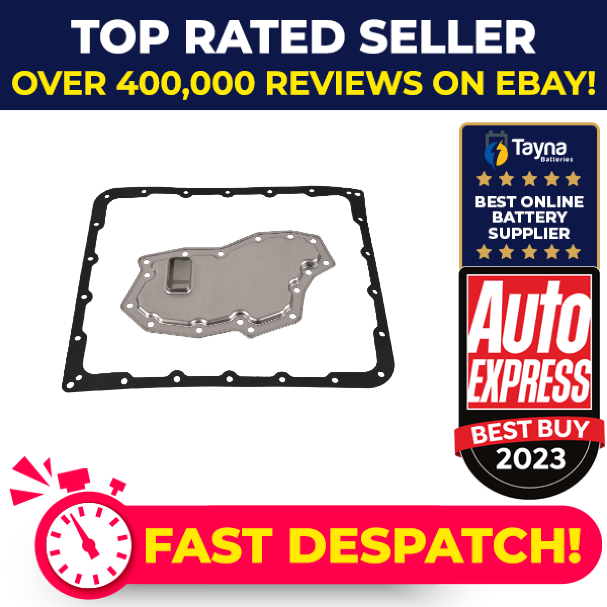 Automatic GearBox Oil Filter fits KIA SORENTO Mk1 3.3 07 to 08 G6DB Transmission