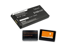 Smart Hub Control Panel Battery for Vivint VS-SH2000-C00, 10-600013-001 5.1Ah