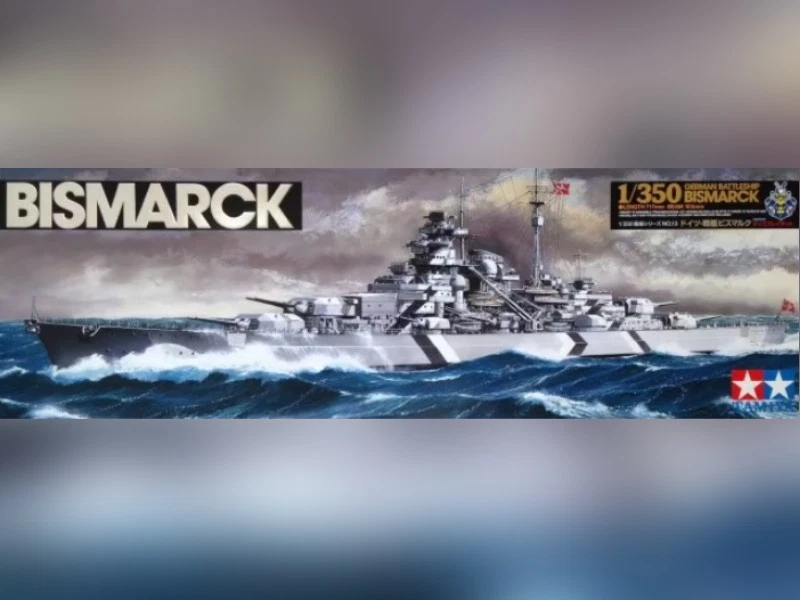 TAMIYA Cuirassé Bismarck - échelle 1/350 - TAMIYA 78013 - Photo 1/1