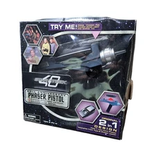OPEN BOX STAR TREK Art Asylum 40th Anniversary PHASER PISTOL 2 in 1 NOT TESTED