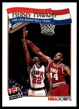 1991-92 Hoops Hersey Hawkins USA #569