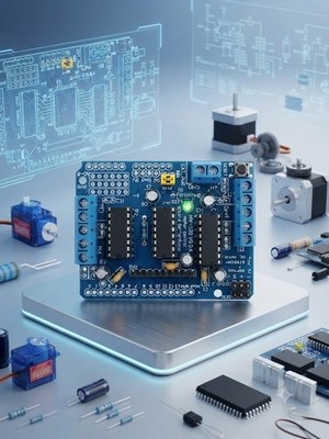 HW-130 V0.0.4 Motor Control Shield für Arduino