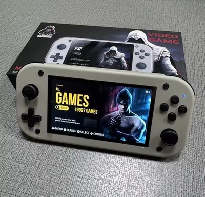 M17 Retro Handheld Game Console 4.3'' IPS 128GB Multi-System Portable