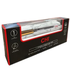 CHI 1" Ceramic Hairstyling Iron for Silky Smooth Hair CA1138 V2 - Silver Camo