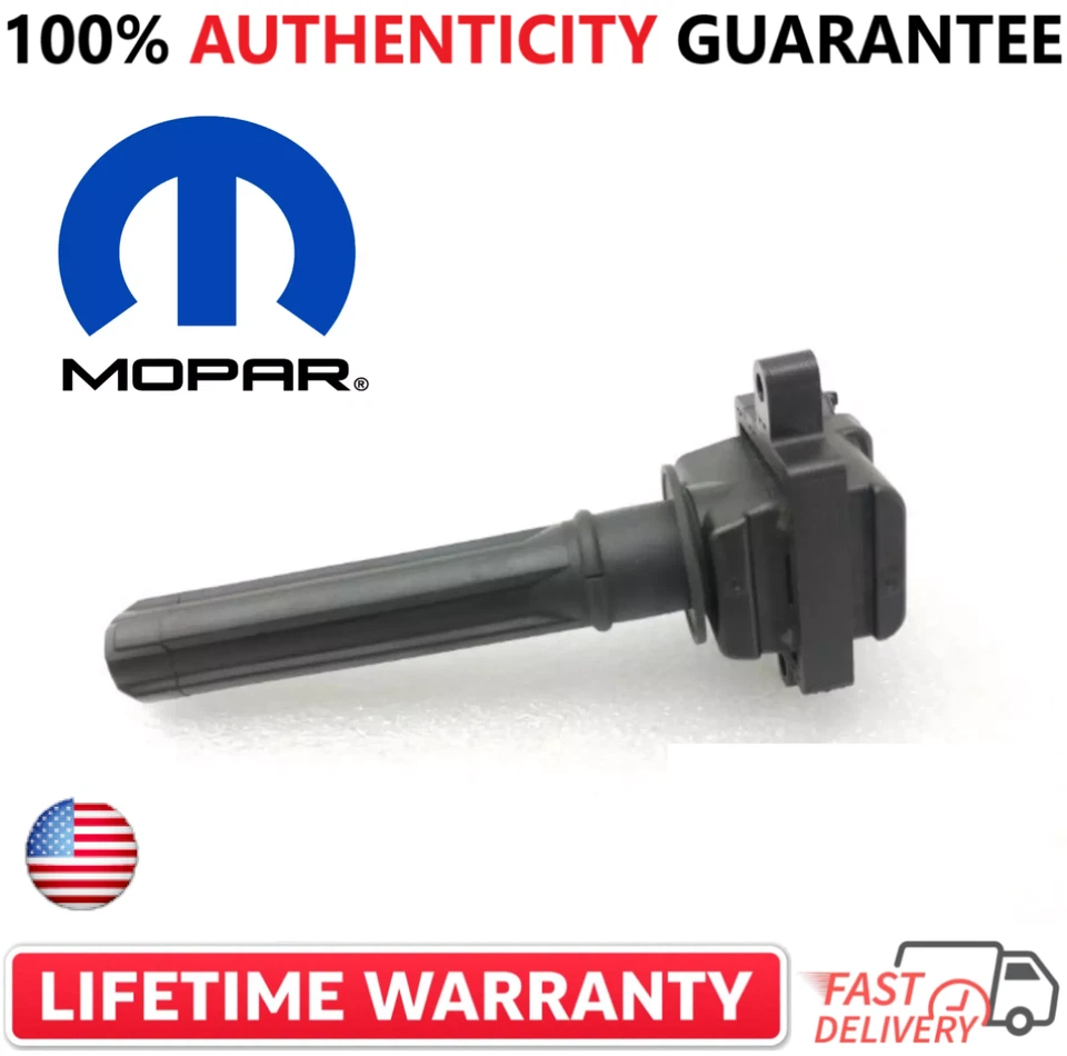 Bobinas de ignição x6 OEM MOPAR para 1998-2005 Dodge Chrysler 2.7L V6, 04609095AI - Imagem 2 de 4